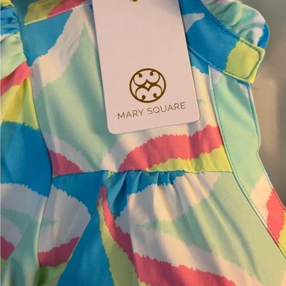 ✨ NWT Mary Square Evie Dress – Weekend Getaway Mint – Small ✨ - Picture 3 of 4